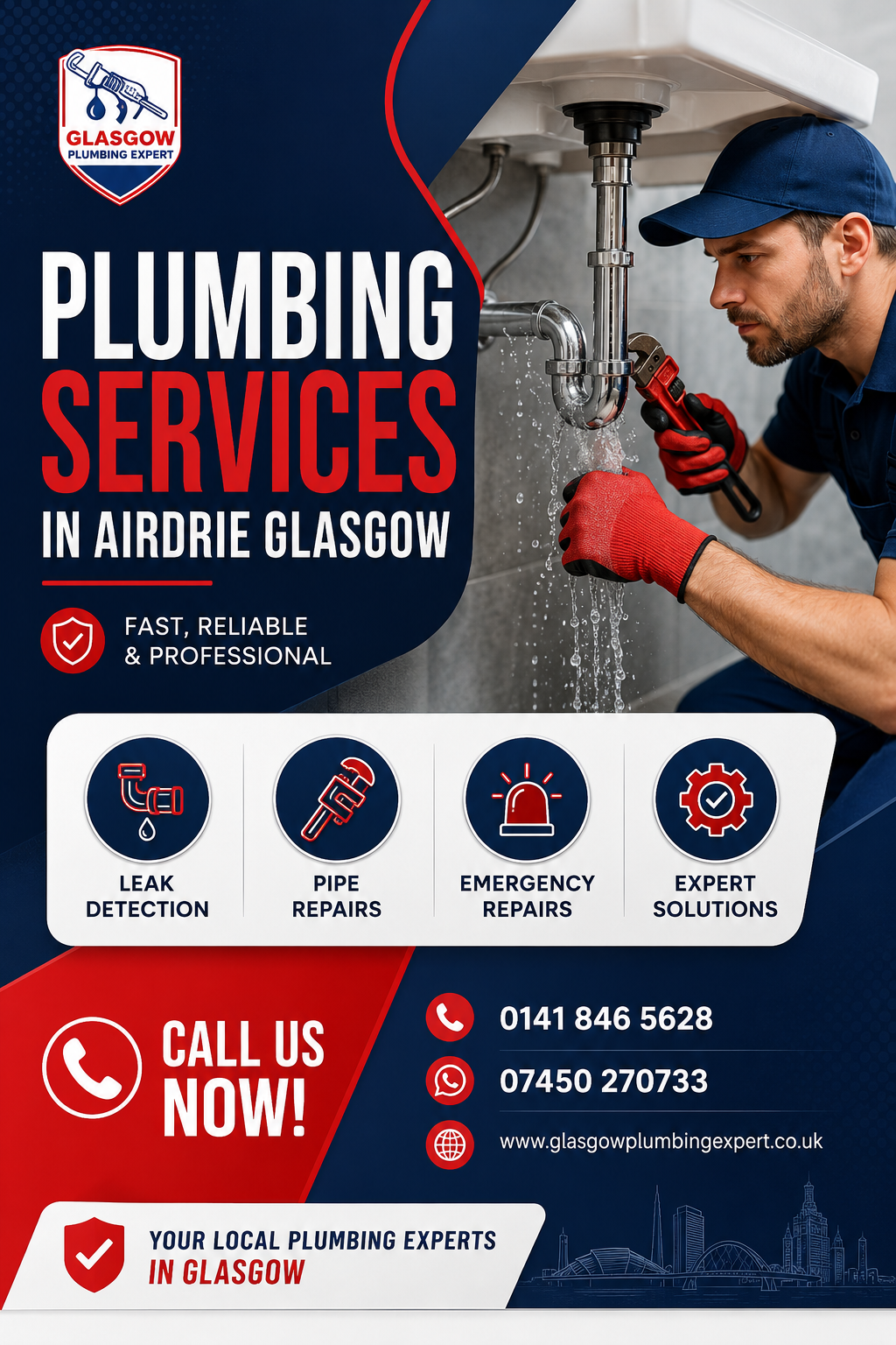 Plumbing Services in Airdrie